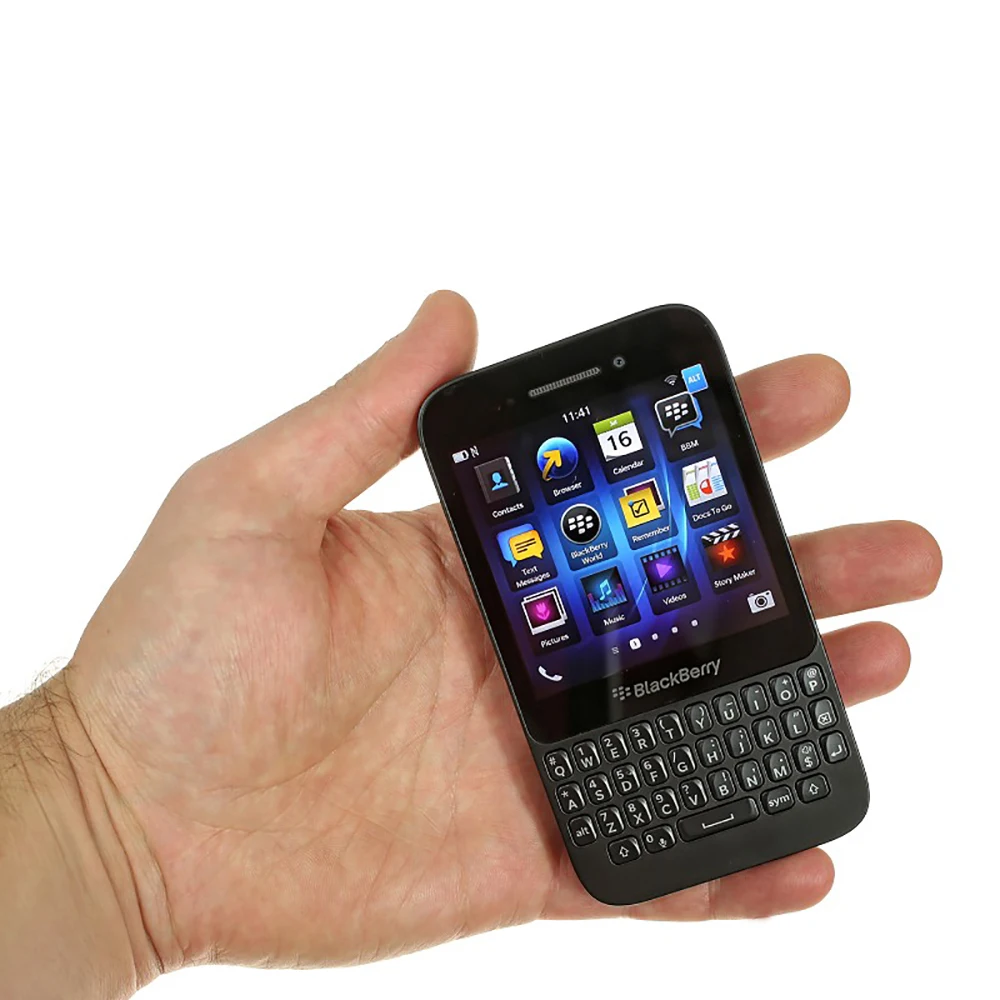 Original Blackberry Q5 4G Mobile Phone 3.1" 2GB RAM 8GB ROM 5MP+2MP WIFI Snapdragon S4 Plus Dual-Core BlackBerry q5 cellphone 6