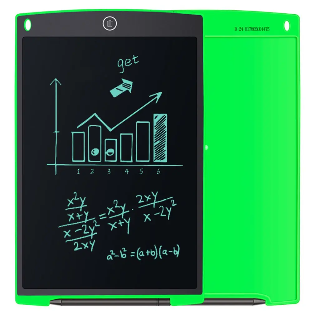 12-дюймовый Портативный ЖК-дисплей почерк доска дети каракули планшет для рисования блокнот электронных рукописного ввода для Офис