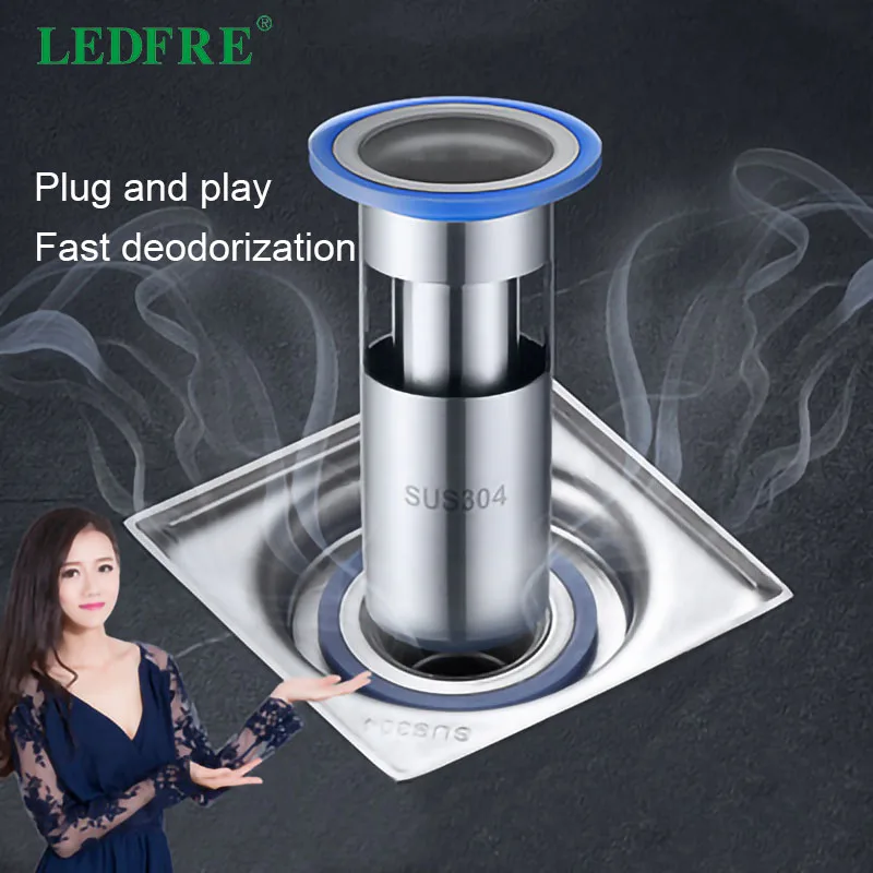 Floor-Drain Hydraulic-Shutter-Core Deodorant Deep-Water-Seal Anti-Blocking Anti-Water