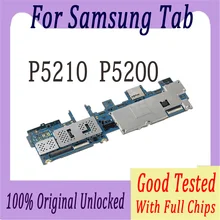 Оригинальная материнская плата для samsung Galaxy Tab 3 10,1 P5210 P5200 P5220 материнская плата Android материнская плата с чипами пластина shppng