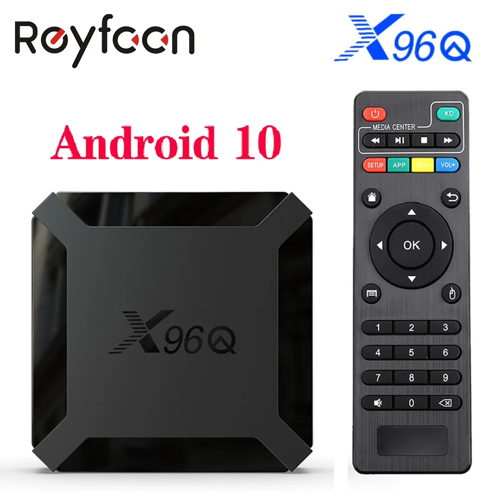 ТВ-приставка X96Q Android 2 + 16 ГБ Allwinner H313 4 ядра 4K 60 кадров/с H.265 2G Wi-Fi | Электроника