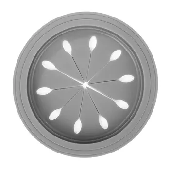 

77*77mm Accessory Leakage-proof Water Stopper Basin Sink Hair Catcher Round Silicone Flat Cover Kitchen Drain Plug Universal