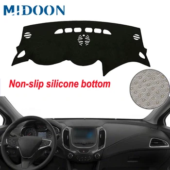 

MIDOON Car Dashboard Cover For Chevrolet Cruze 2016 2017 2018 Dash Mat Dash Pad Automobile Sun Shade Anti-UV Car Styling