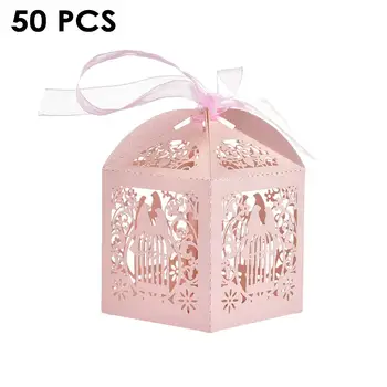 

50PCS Candy Box Angel Gift Box For Baby Shower Baptism Birthday First Communion Christening Easter Decoration