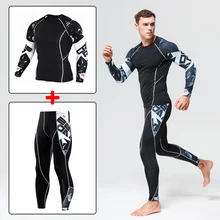 Мужской спортивный костюм, футболка для бега, Мужская одежда для фитнеса, спортивный костюм для мужчин, спортивный костюм для спортзала, дышащая Спортивная одежда для бега