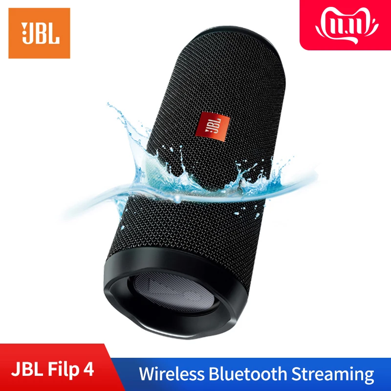 JBL Flip 4 Портативный беспроводной Bluetooth Музыкальный калейдоскоп динамик IPX7 водонепроницаемый открытый портативный глубокий бас вечерние громкий динамик