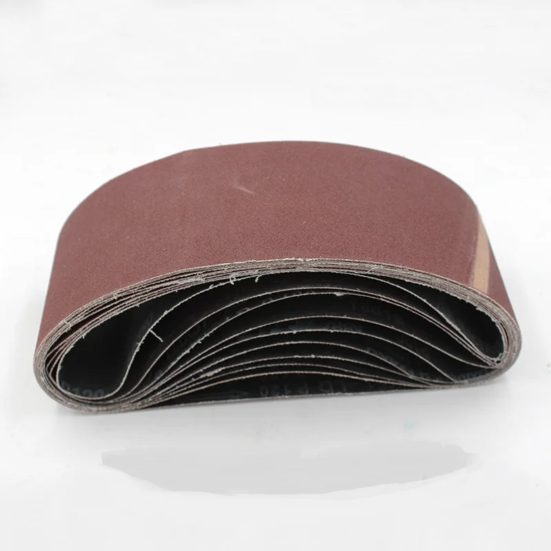 

6 pieces P60 P180 P400 Assorted 533*75mm Sanding Band 3" * 21" Sanding Screen For Belt Sander