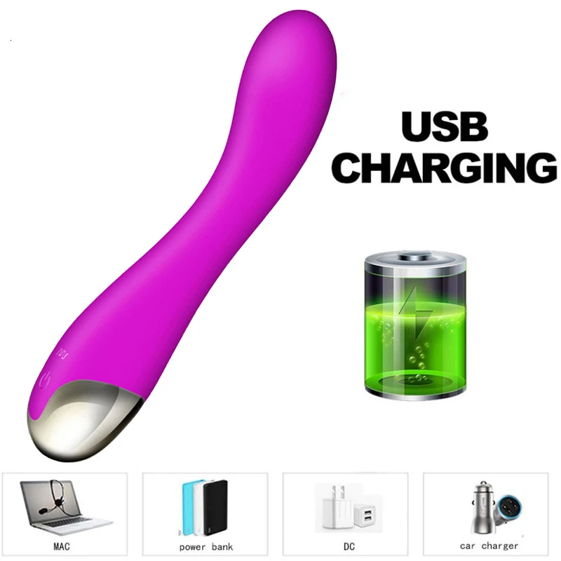 HIMALL 12 типов вибрации для женщин USB Перезаряжаемый вибратор точки G