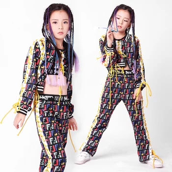 

You Girl T Platform Go Excellent Latest Fashion Children Clothing Sir Dance Costume Personality Originality Performance Suit