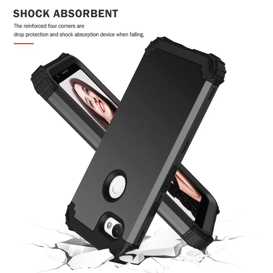 Heavy Duty Shockproof Armor Case for Pixel 3A XL - Ultimate Protection and Durability