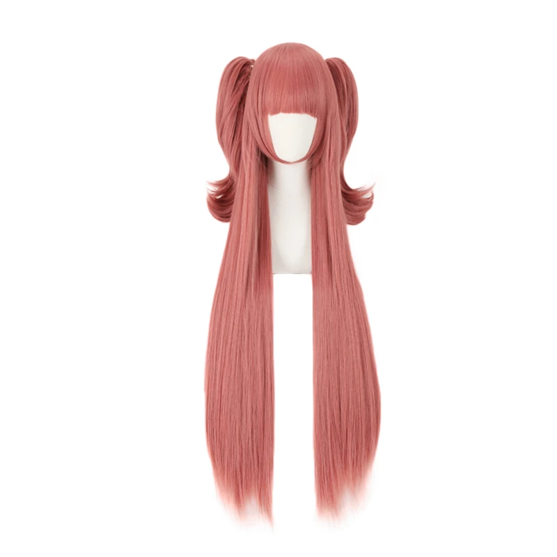 

Kakegurui Yumemite Yumemi Cosplay Wigs Women Long Straight Heat Resistant Synthetic Hair Claw Clip Ponytail Anime Party Wig