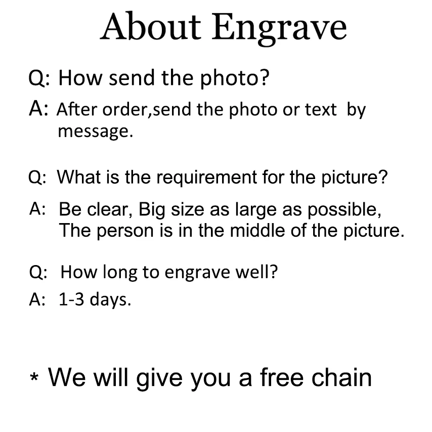 Персонализированные пользовательские фото текст кулон с гравировкой Золото