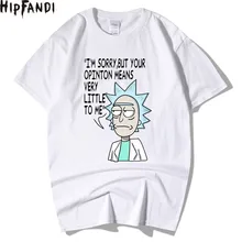 HIPFANDI мужские футболки Рик и Морти Homme летние мужские футболки с коротким рукавом мужские футболки Camiseta футболка Homme размера плюс XXL