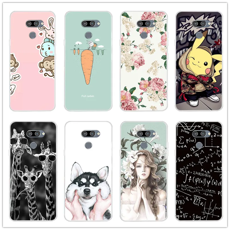 

6.26" funda For LG K 50 Phone Case LG K50 Case Silicone Cartoon TPU Soft Back Cover For LG K50 k50 k 50 K 50 Cases Cover