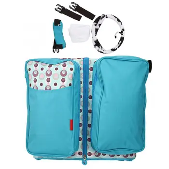 

Baby Travel Bed Bag Multi-Function Portable Folding Baby Travel Crib Bed Large Capacity Mummy Bag Diaper Bags