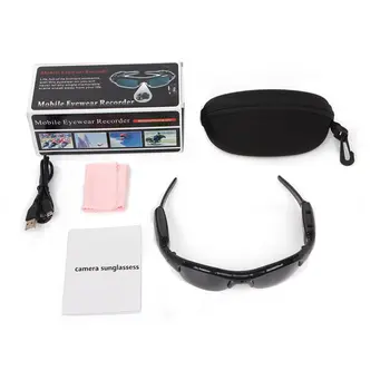 

Light-weight Mini Camcorder DVR SunGlasses Camera Digital Video Recorder Mini DV Video Recorder Stylish Eyewear For Outdoor