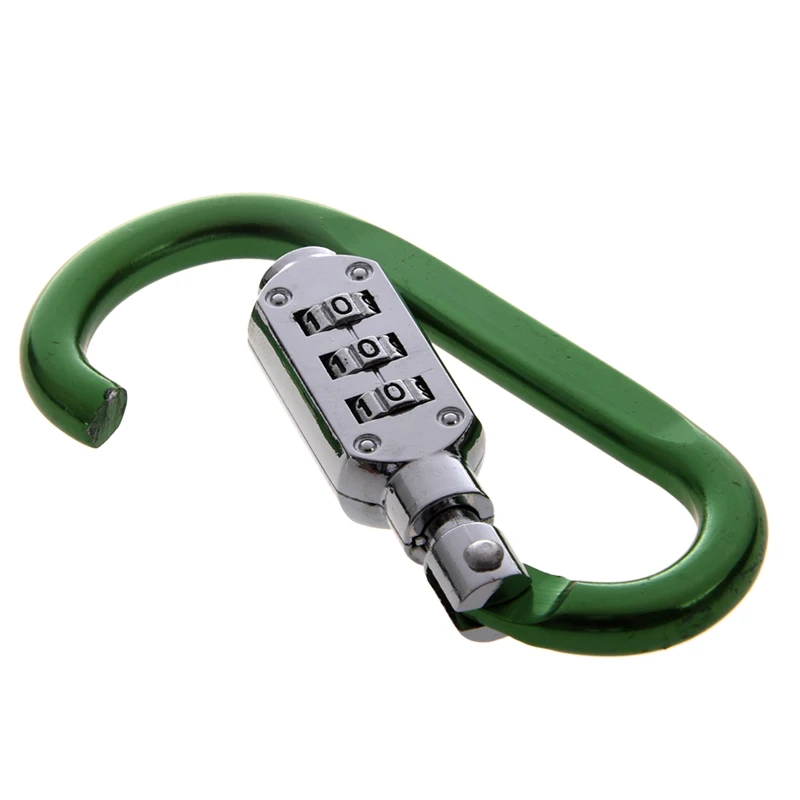 1pc 3 Digit Padlock Luggage Suitcase Bag Travel Code Combination Lock Security S