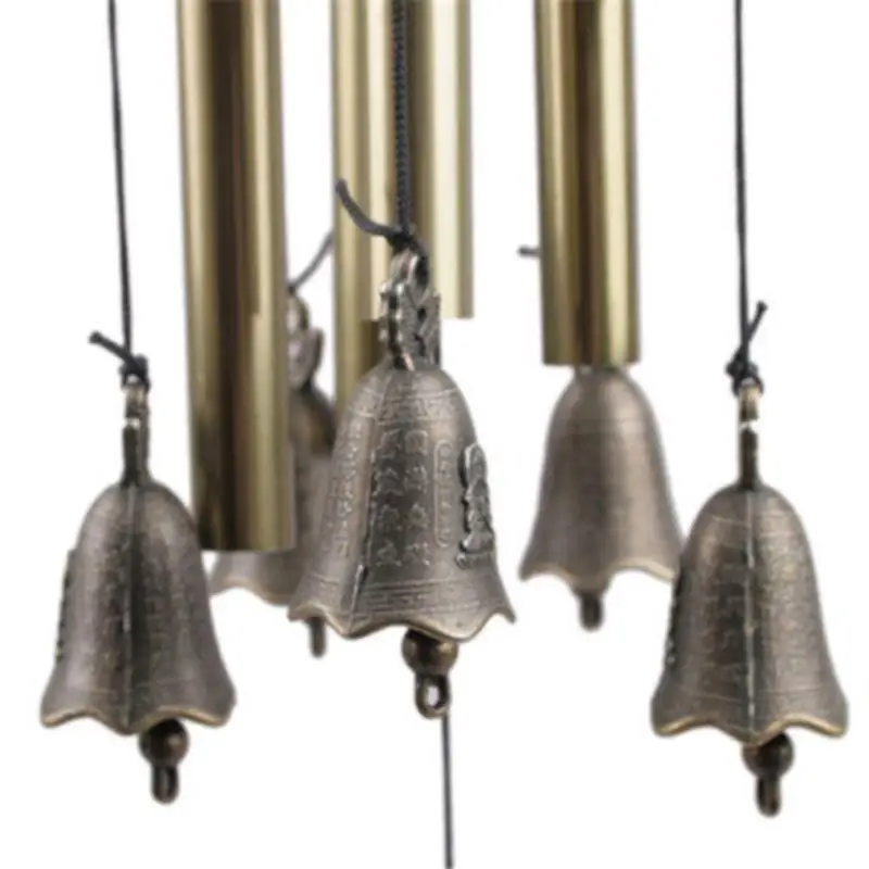 DIY наружные живые ветряные колокольчики Двор Сад искусственное украшение дома