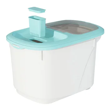 

1pc Rice Storage Bin Durable Multifunctional Insect-proof Sealed Rice Container Rice Storage Box for Grain Rice