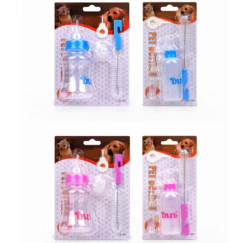Nipple-Brush-Kit Dog-Bottle Kitten Pet-Products Puppy New for Cat Convenient