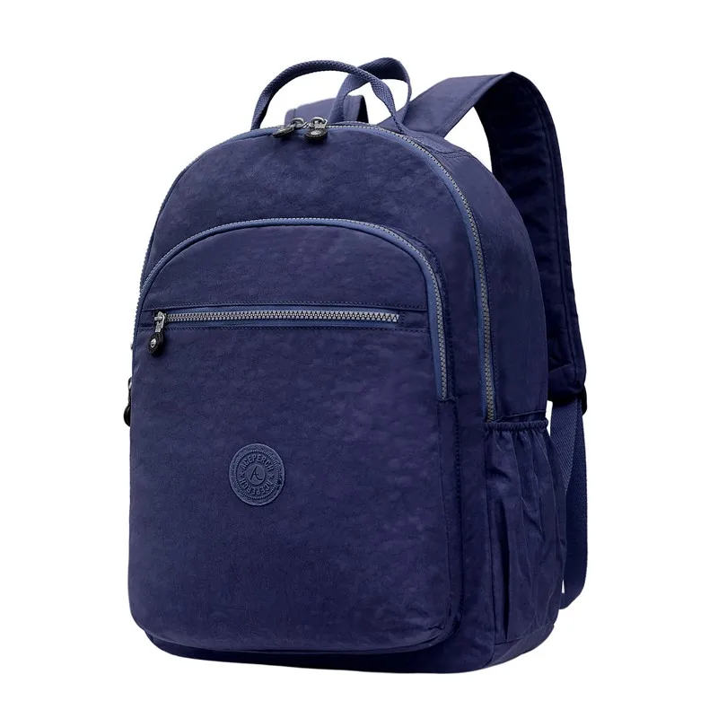 1 piece Blue ACEPERCH, Повседневный, известный бренд, рюкзак для путешествий, женские рюкзаки, одноцветные школьные сумки для девочек, женский рюкзак, подходит для 15,6 дюймового ноутбука - Цвет: 1 piece Blue