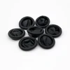 100pcs/lot Black Disposable Latex Rubber Finger Cots Sets Fingertips Protector Gloves For DIY Making Finding Accessories 2