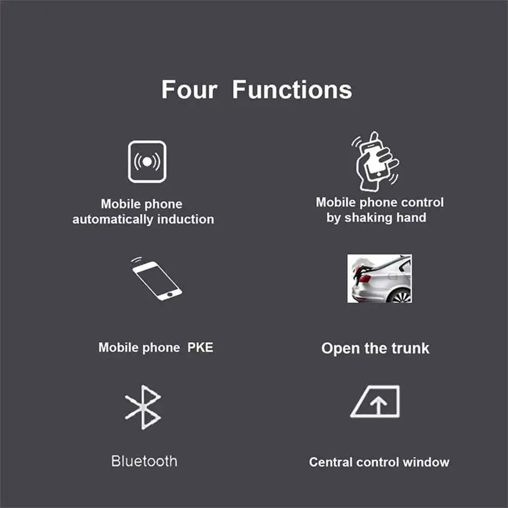 Smartphone Remote Start and Stop Control, Entrada