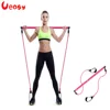 Yoga Crossfit Resistance Bands Fitness Yoga Pilates Bar  Trainer Yoga Pull Rods Pull Rope Portable home Gym Body Workout