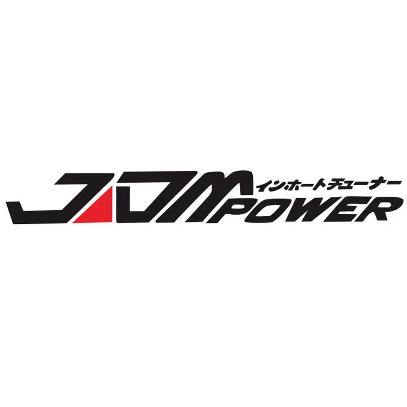 JDM Автомобильная наклейка светоотражающая Водонепроницаемый наклейка на бампер, окно Виниловая пленка для оклеивания автомобилей, Стикеры