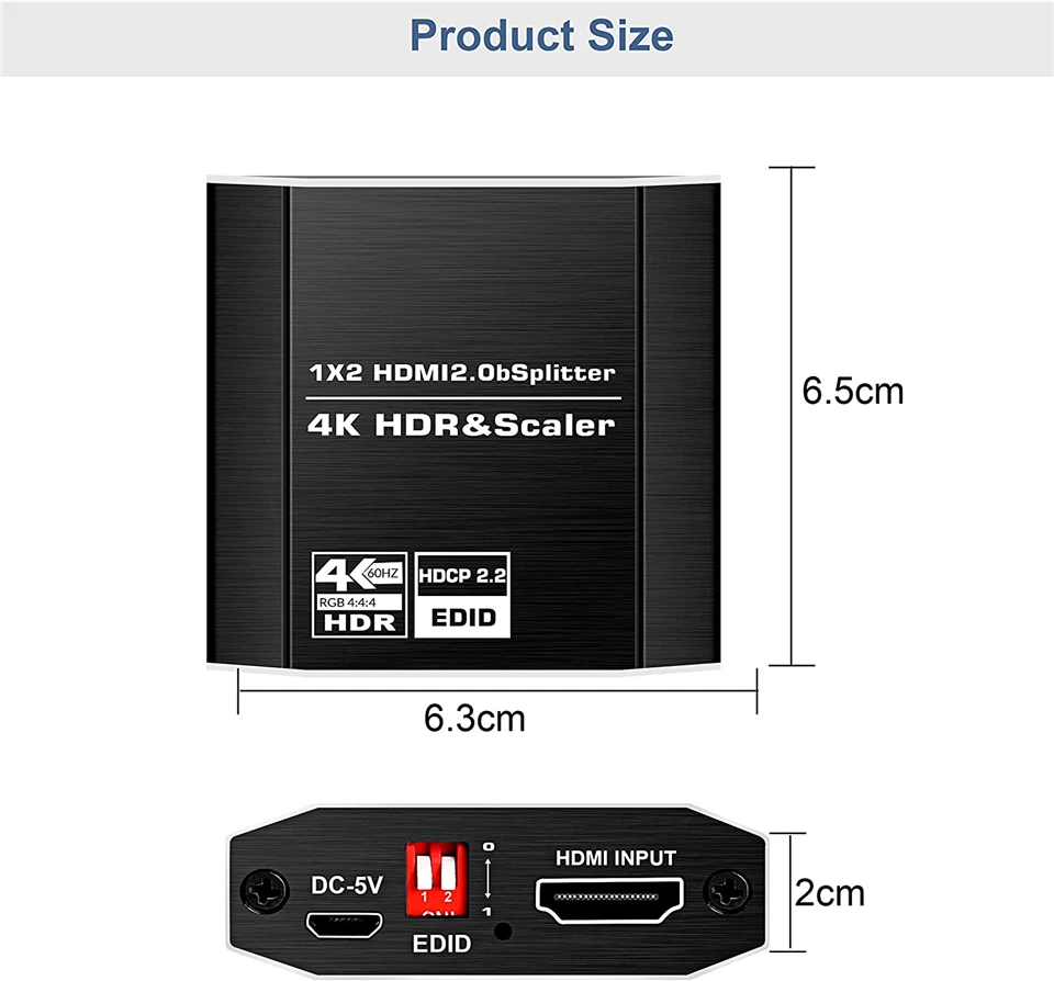 Navceker-1 ߺ 2 HDMI ÷ 4K @ 60Hz HDMI й, 1  2  Į  HDMI ̺  HDCP 2.2