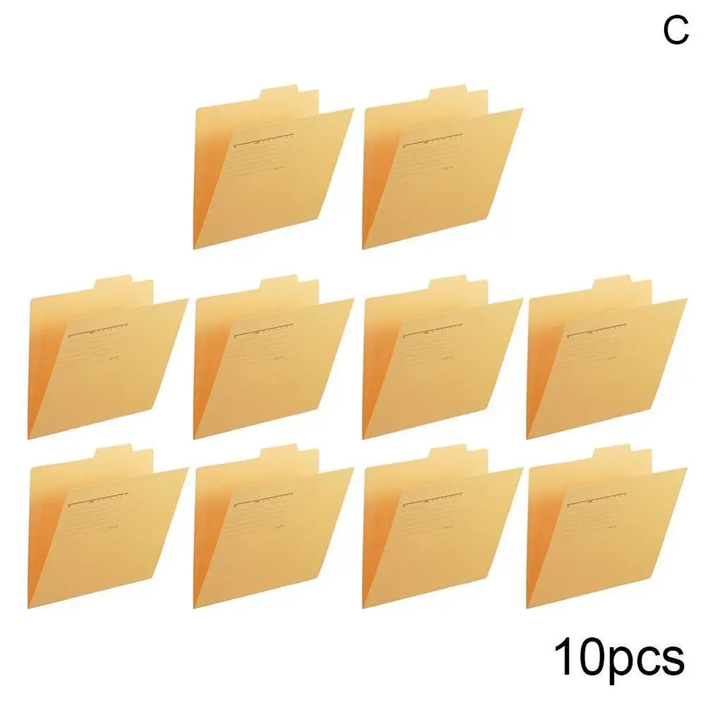 VIVIDCRAFT бумага классификация файл папка перезаказы быстро и удобно офисные школьные принадлежности - Цвет: C