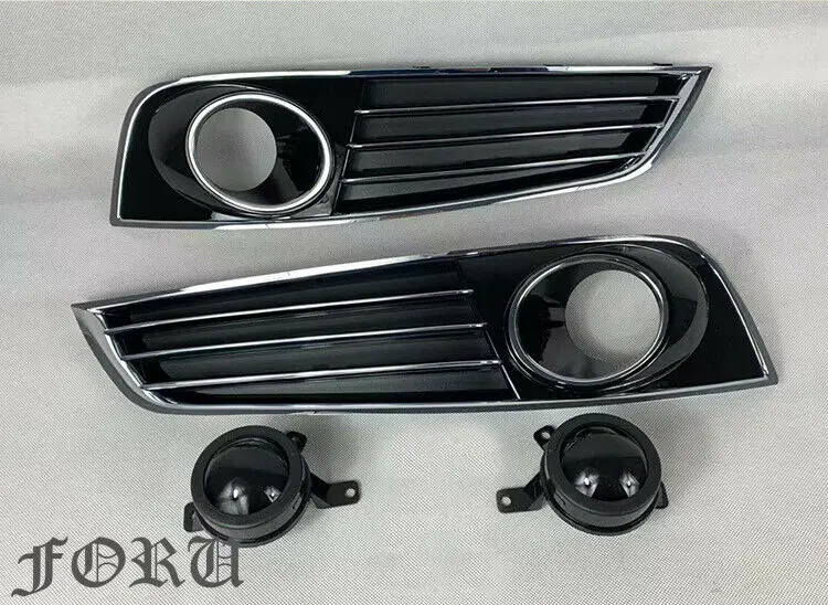

4 шт., решетки для переднего бампера автомобиля Audi A8 A8L D4 2011-2014