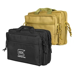 Glock Single Pistol Case Gun Hand Carrying Bag Portable Padding Protection Dual Handgun Holder For 1911 Beretta CZ 75 Taurus G2C