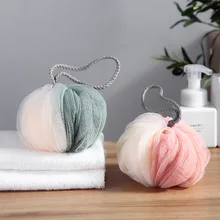 Большой размер, мочалка Xi Zao Qiu, банный цветок, не легко разбросать, мягкие банные принадлежности, тереть полотенце, оттереть назад, Mu Yu Hua Qiu, банный шар