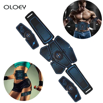 

Recharge Wireless Muscle Stimulator Smart Fitness Abdominal Hip Trainer Electrostimulation Muscle Sculpting at Home Workouts
