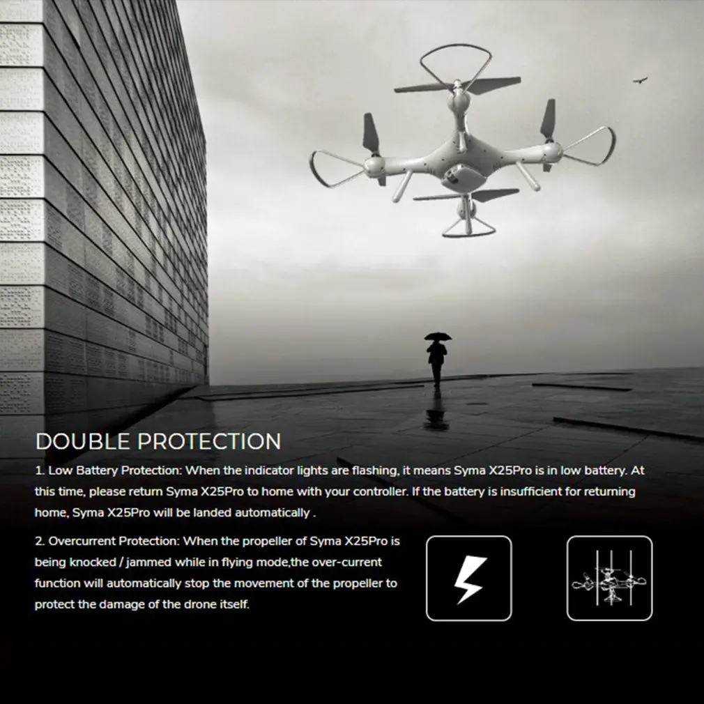 Syma X25 PRO 2,4G gps FPV Профессиональный радиоуправляемый Дрон Квадрокоптер 720P HD Wifi регулируемая камера удержание высоты детский Дрон подарки bateria