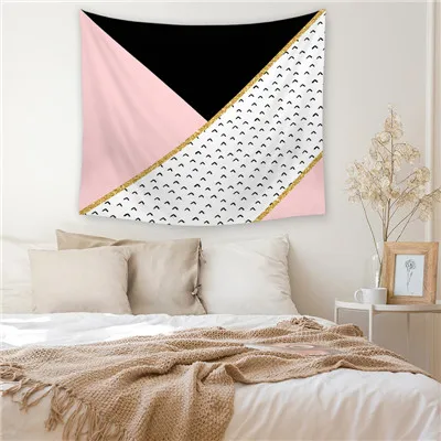 7 Geometric Hanging Wall Tapestries Mandala Bohemian Tapestry Landscape Wallpaper Wall Art Shawl Throw - Цвет: 7