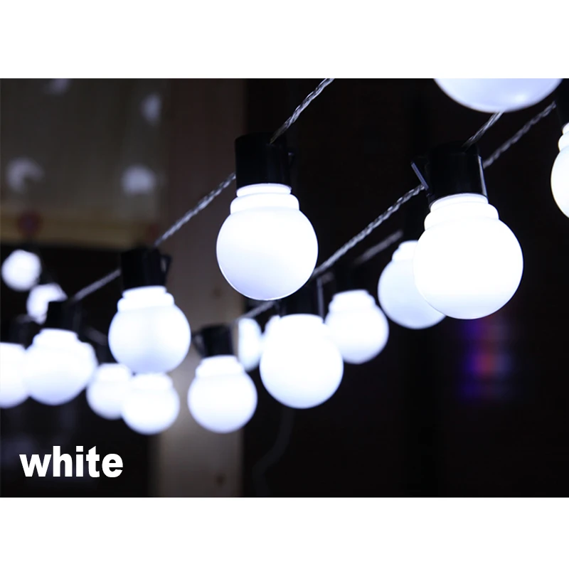 Outdoor String Edison LED Bulb IP44 Transparent Colorful Romantic Atmosphere Holidays Decorative