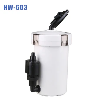 

HOT Aquarium External Filter Canister Table Top Fish Tank Energy Saving Adjustable Flow Valve TI99