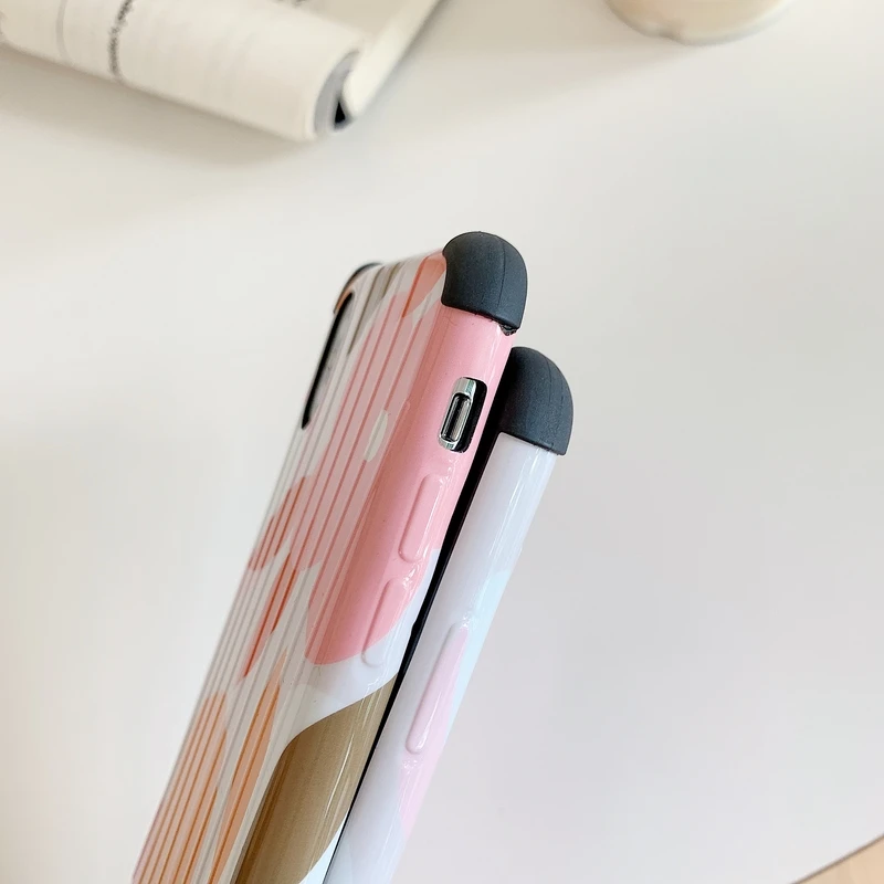 Простой чехол для телефона с цветочным рисунком для iphone 11, promax XS Max, чехол для iphone X, XR, 6, 7, 8 Plus, задняя крышка, чехол s Capa