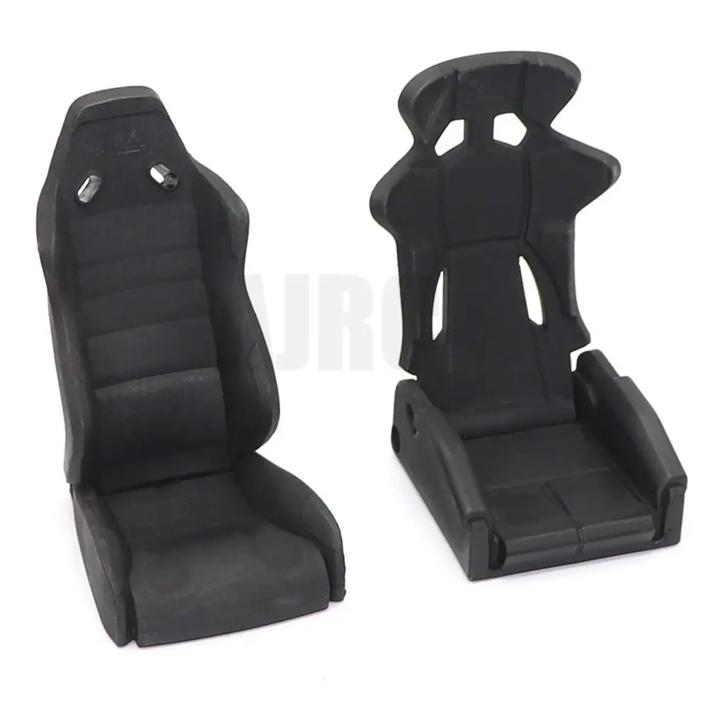 Black/red/blue simulated driver\'s seat, suitable for 1:10 RC tracked axial SCX10 90046 WRAITH RR10 TRX4 TRX6 D90 D110 RGT