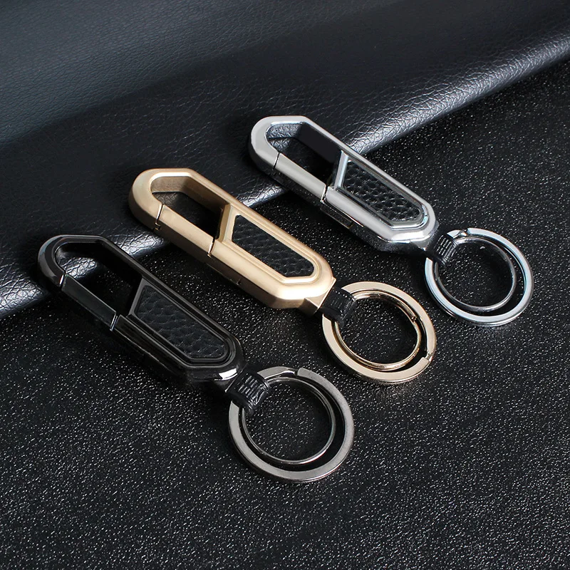 DIY EDC брелок из цинкового сплава гибкий держатель для ключей зажим Брелок для ключей для мужчин автомобильный ключницы Органайзер