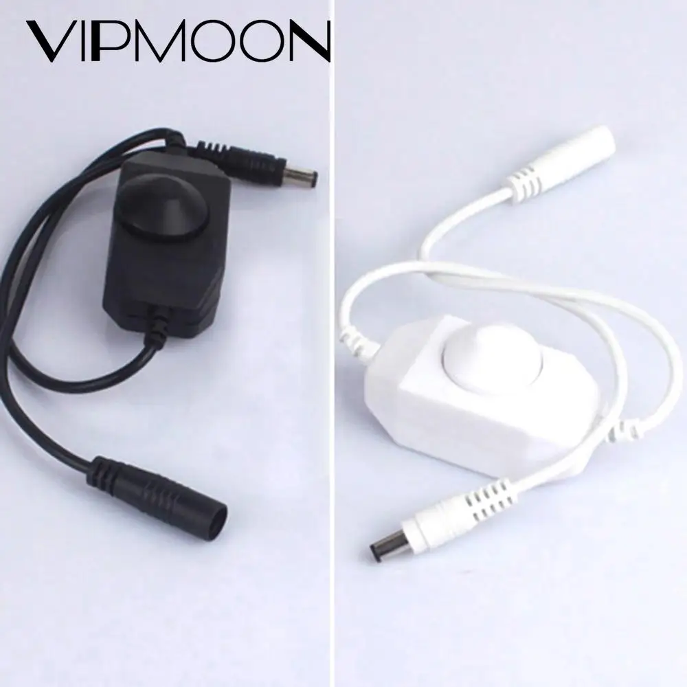 

Светодиодный диммер переключатель Яркость настроить контроллер постоянного тока Разъем для 3528 5050 5730 5630 один Цвет полосы светильник AC/DC 12V 24V...