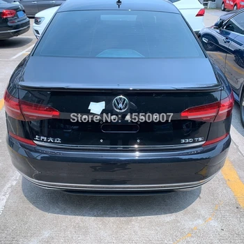 

For 2019 Volkswagen Passat Spoiler High Quality ABS Material Primer Color Rear Trunk Wing Spoiler Car Lip Wing