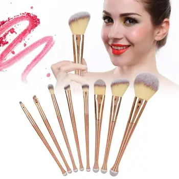 

Professional 8pcs Professional Eye Shadow Brush Portable Loose Powder Cosmetic Brush Makeup Tool Makeup Brushes