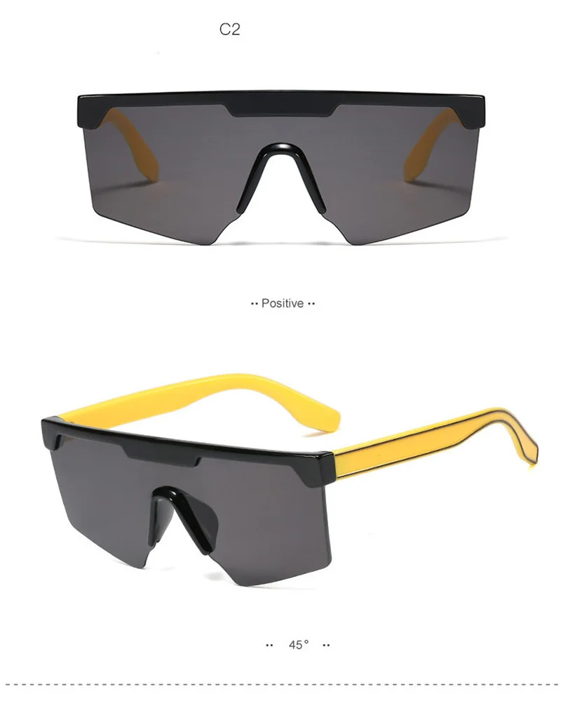 JASPEER One Lens Мужские солнечные очки больших размеров женские роскошные брендовые винтажное зеркало синие Черные ветрозащитные очки уникальная коробка для очков