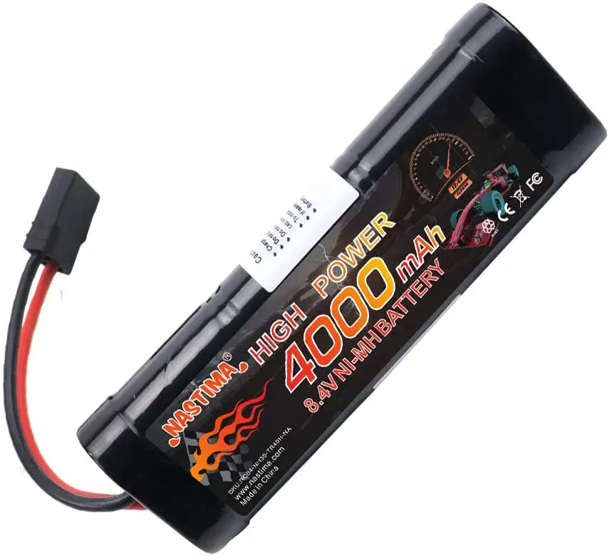 

Nastima 8.4V 4000mAh 7S NIMH Battery Pack with Traxxas Connector for RC Cars Vehicle Climbing RC Buggy RC Truck and RC Boat