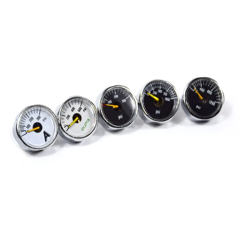 Высококачественный манометр PCP для пейнтбола Airforce 300psi/600psi/1000psi/1200psi|Пейнтбольные