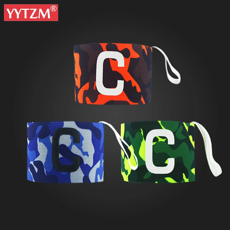 C Стандартная повязка на руку капитана красочный футбол регби игрок спорт