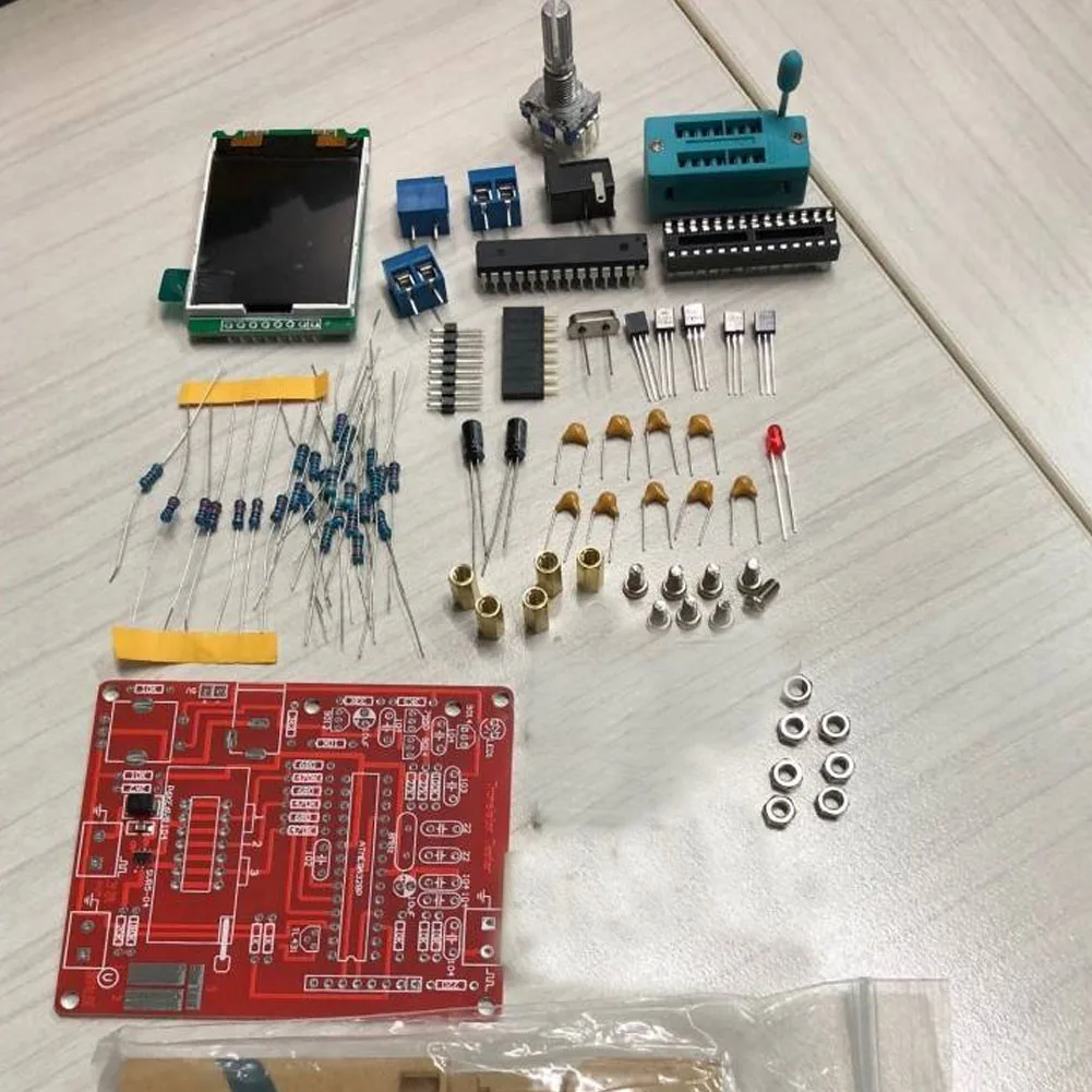 ЖК дисплей частотомер диоды PNP NPN FET двойной диод квадратный сигнал Транзистор